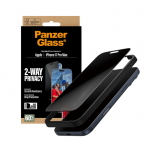 PanzerGlass Γυαλί προστασίας Fullcover Privacy Ultra-Wide Fit w. EasyAligner Case Friendly 0.3MM για Apple iPhone 17 Pro 6.3 5G 2025 - PG-PG25586